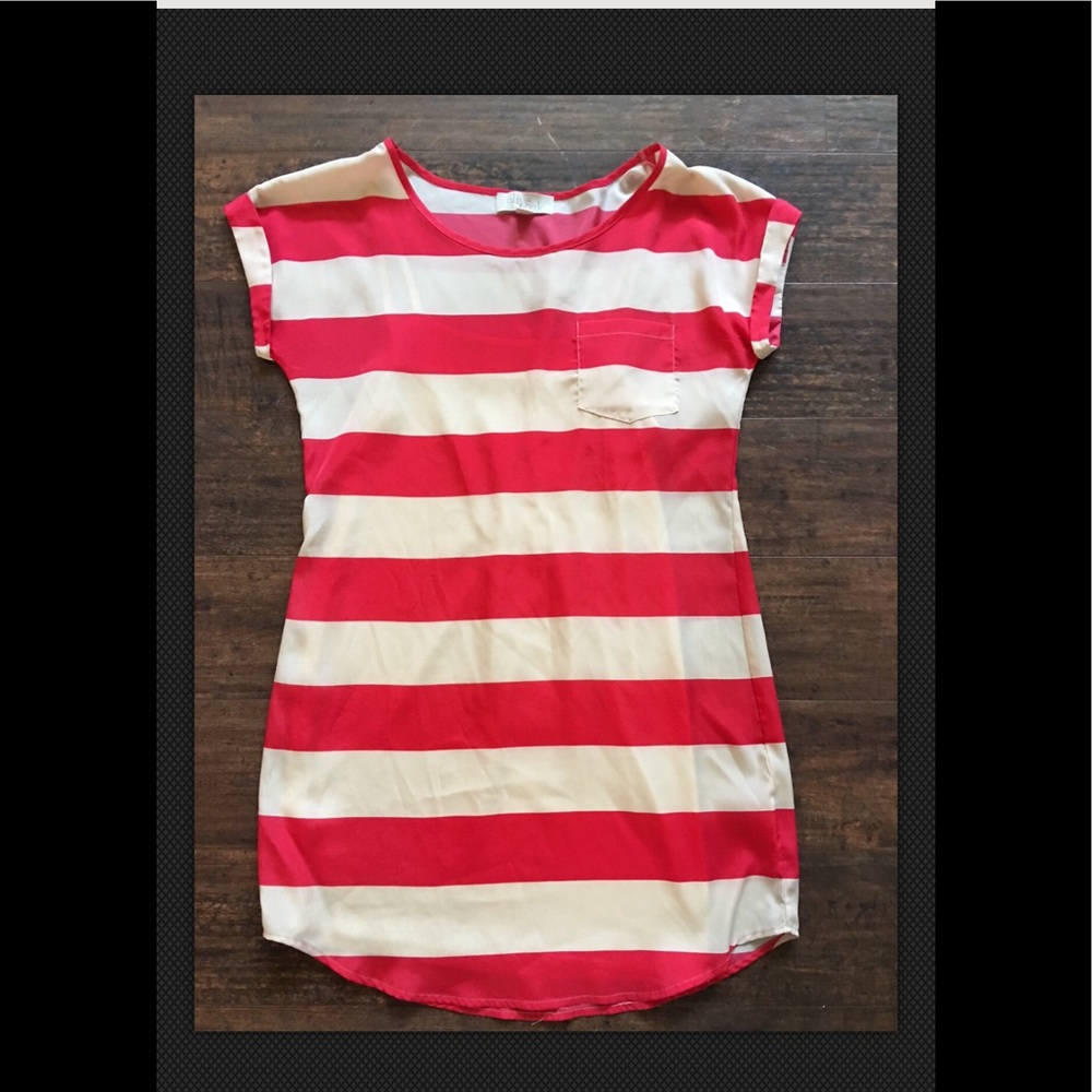 Olive & Oak Striped Dress XS
